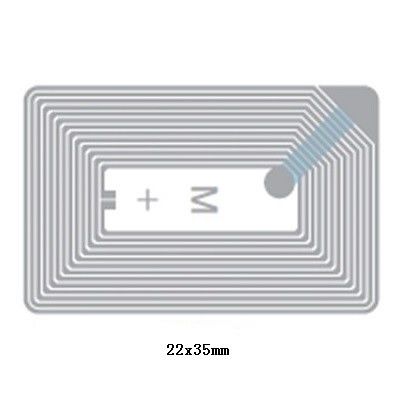 13.56MHZ τα HF ξεραίνουν Inlay RFID/υγρό Inlay PET με το τσιπ  SLI