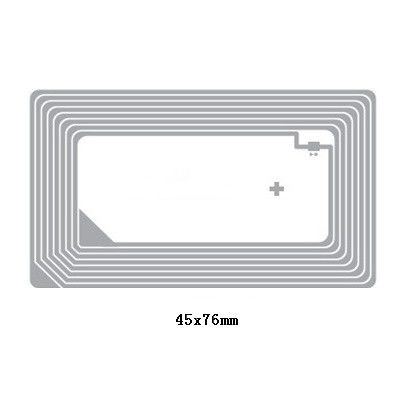 Inlay 85.5*54mm HF RFID υλικό της PET με το κλασικό ®  SLI τσιπ RFID