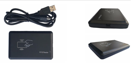 Συγγραφέας αναγνωστών πιστωτικών καρτών ταυτότητας ISO1443A MIFAR S50 USB 13.56MHZ RFID