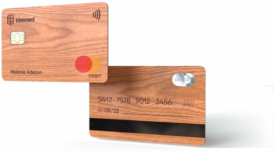 Ving καρτών Eco φιλική μπαμπού ξύλινη πράσινη έξυπνη κάρτα καρτών NFC ξενοδοχείων βασική