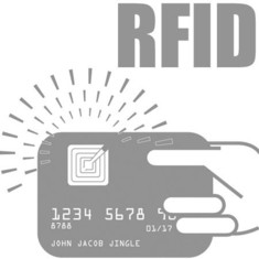 Πρωτόκολλο έξυπνων καρτών ISO14443b Atmel AT88SC6416CRF 13.56Mhz RFID για το έλεγχο προσπέλασης