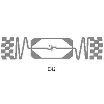 UHF Inlay E42 RFID με Impinji Monza 4 τσιπ, Inlay HF Rfid