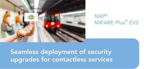 Έξυπνη κάρτα NXP® MIFARE Plus® EV2 για το έλεγχο προσπέλασης με την κενή πλαστική κάρτα RFID NFC