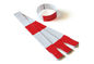 Ετικέττα Wristband PVC Rfid Nfc για το νοσοκομείο Wristbands συνήθειας ενός χρόνου